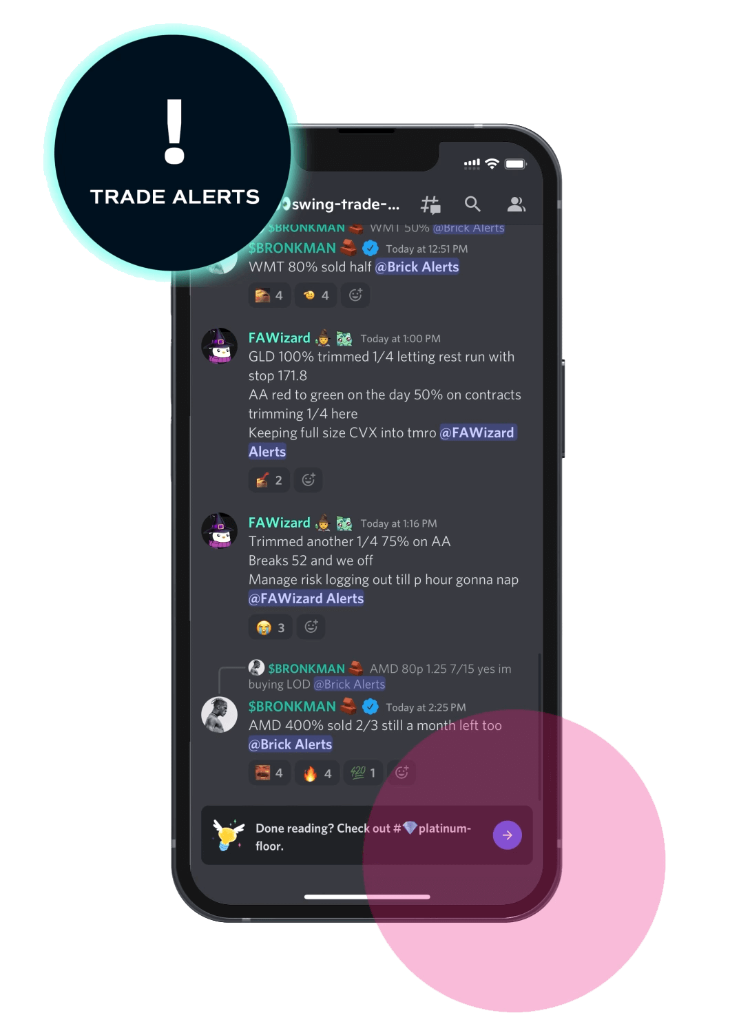 Discord alerts preview